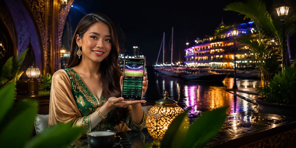Pemain Malaysia bermain kasino mudah alih semasa Hari Raya melalui platform ek99